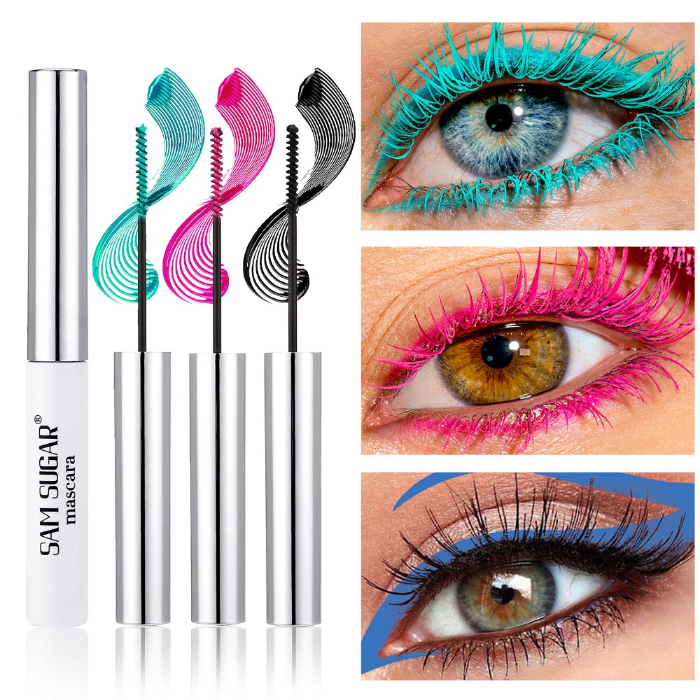 Beauty Halloween Makeup - Colorful Mascara Waterproof Smudge Proof Mini
