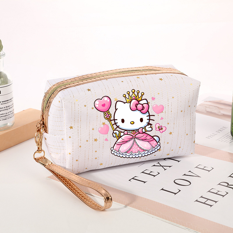 Beauty No Makeup - Cartoon Hello Kitty Cosmetic Bag Kawaii