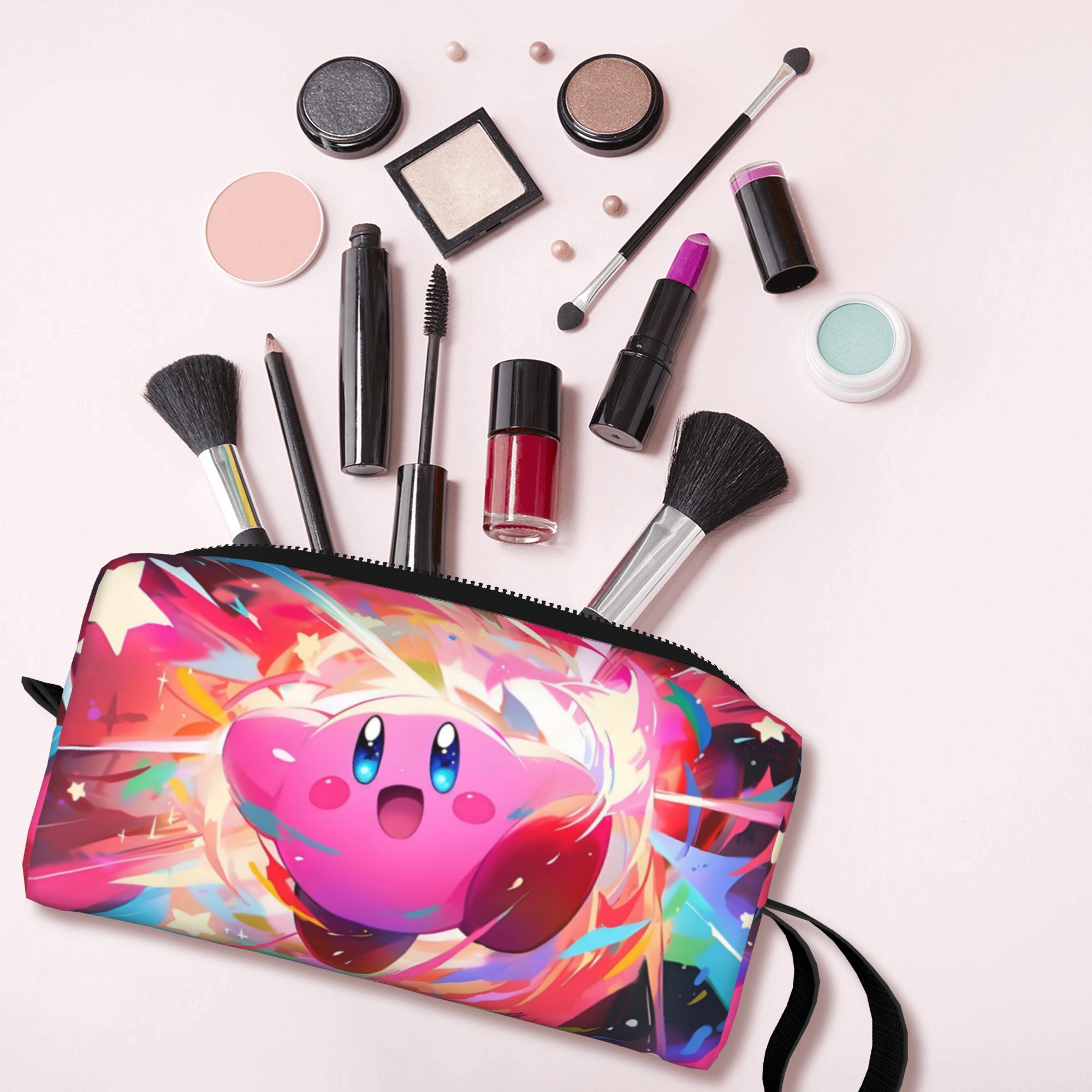 Beauty Makeup Game - Travel K-Kirbys Star Animal Toiletry Bag
