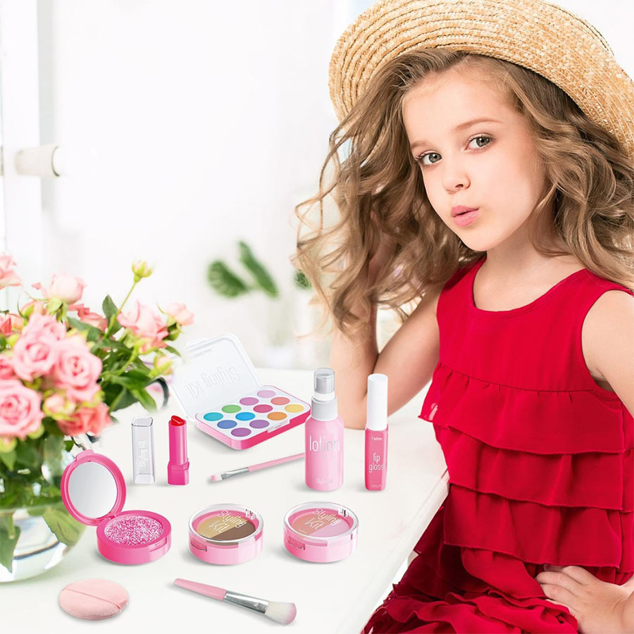 Beauty Makeup Kids - Kids Pretend Makeup Toy Set, Non-Toxic
