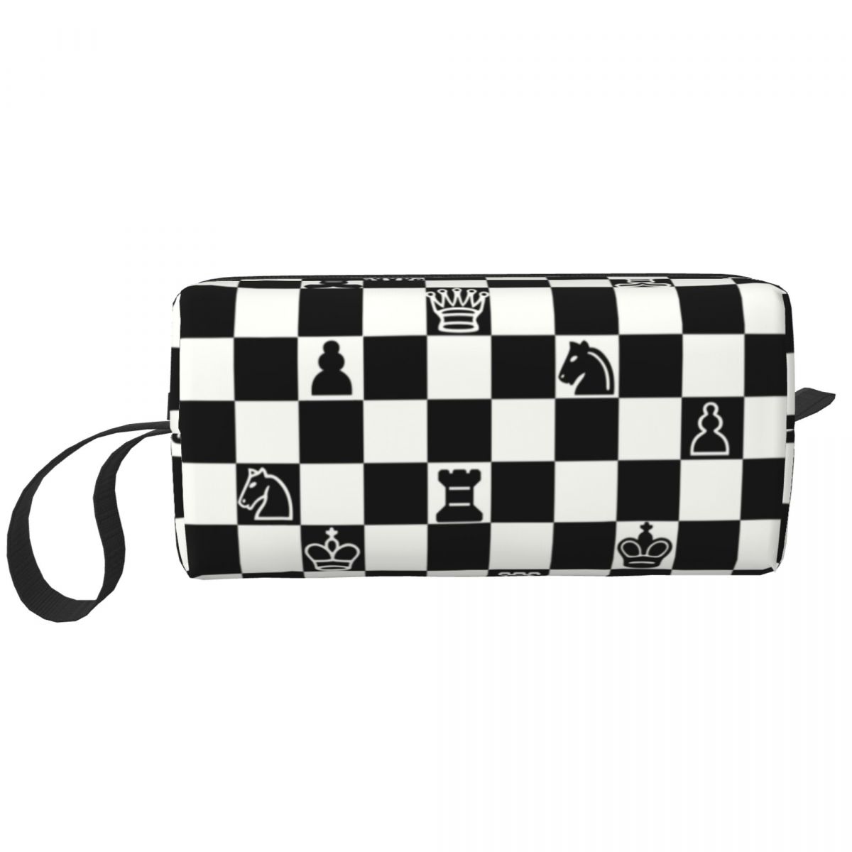 Beauty Makeup Game - Custom Fashion Chess Toiletry Bag for