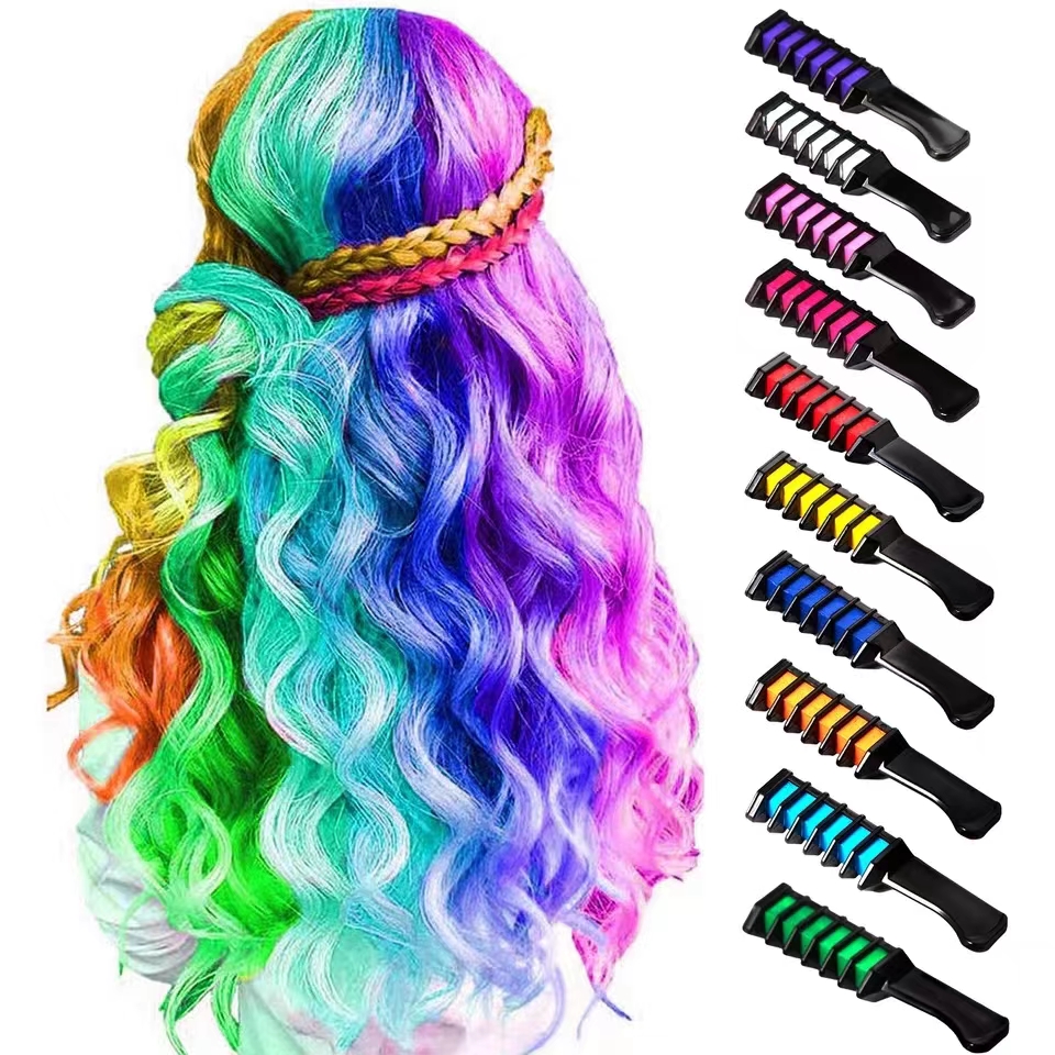 Beauty Makeup Kids - 10PCS Children Multi Color Hair Dye