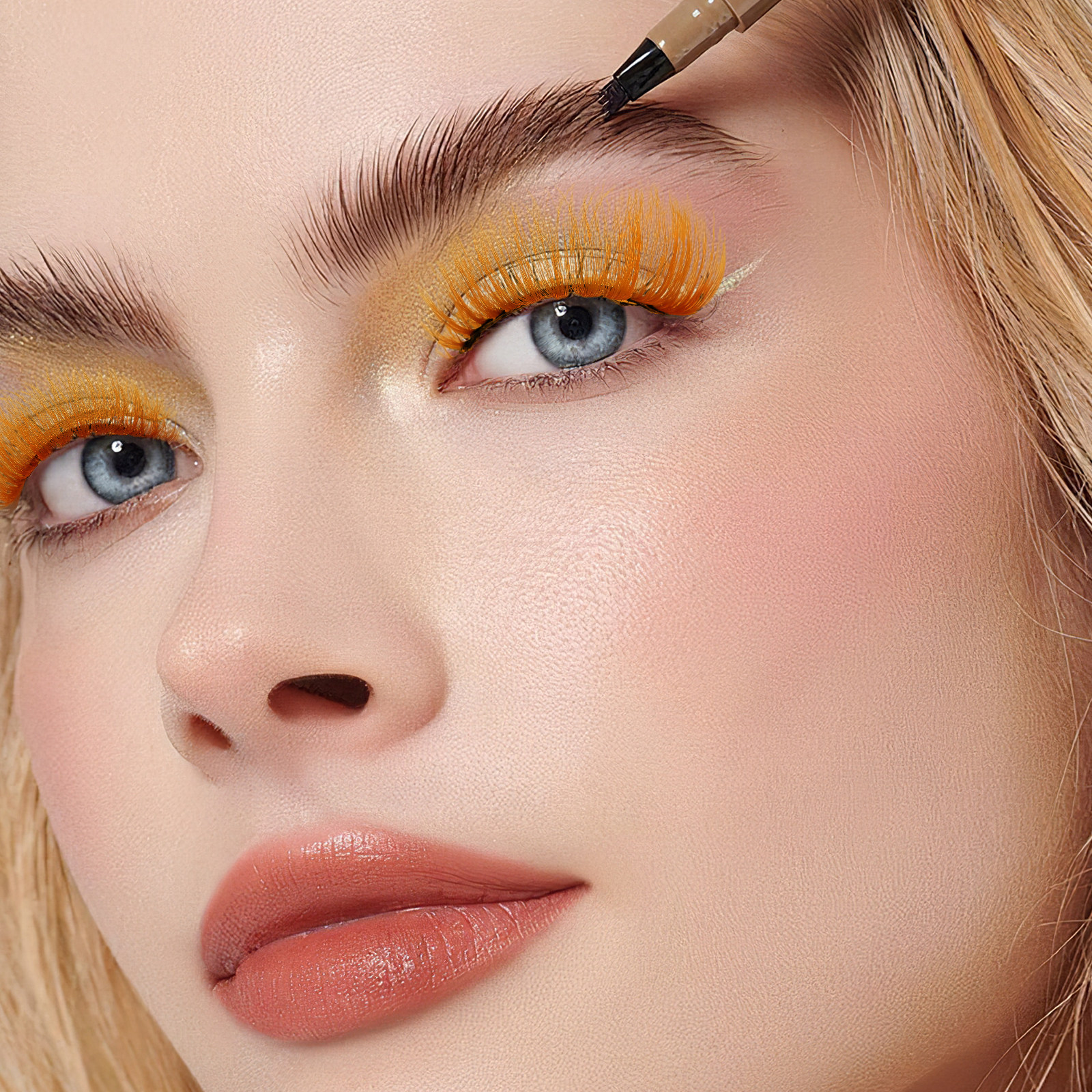 Beauty Halloween Makeup - 5Pairs Vibrant Colorful False Eyelashes Soft