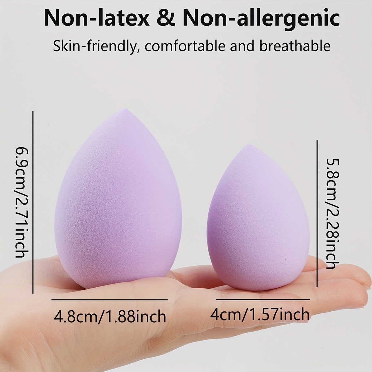 8 Pcs Beauty Egg Makeup Sponge - Beauty Bay Makeup reseña y precio
