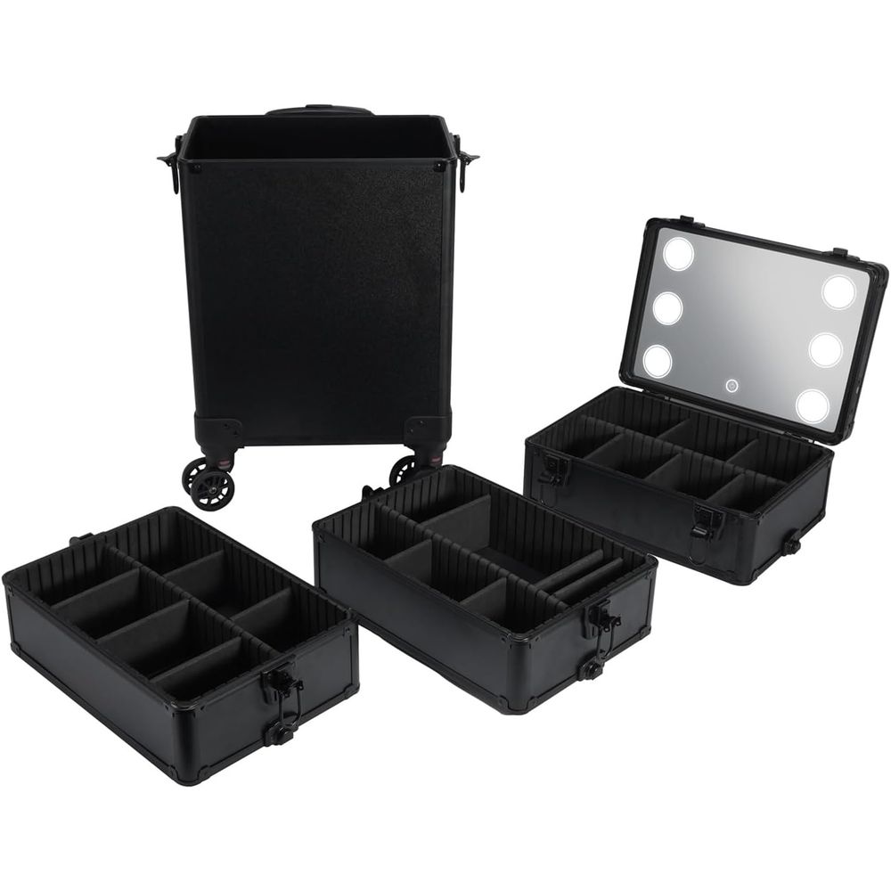 4-in-1 Makeup Train Case with  - Beauty In Makeup reseña y precio