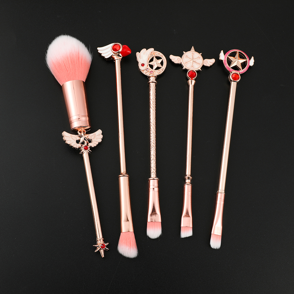 Sailor Moon Makeup Brushes Set - Beauty No Makeup reseña y precio