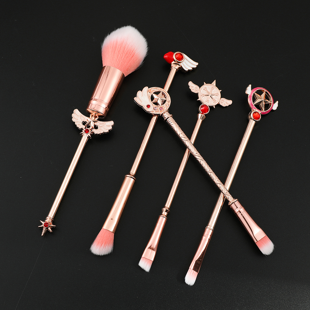 Sailor Moon Makeup Brushes Set - Beauty No Makeup reseña y precio
