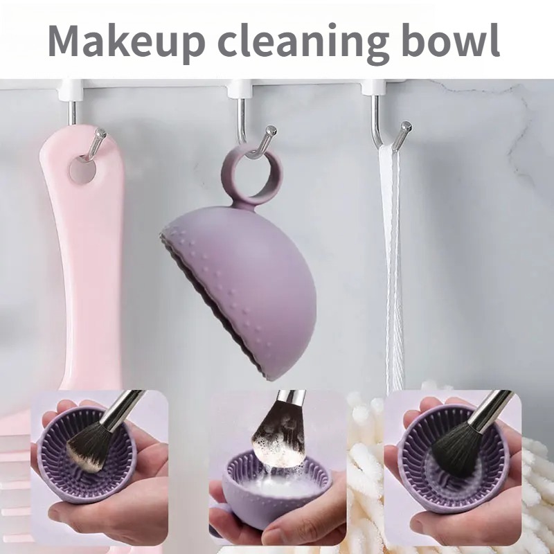 Soft Silicone Makeup Brush Cle - Beauty Makeup Vanity reseña y precio