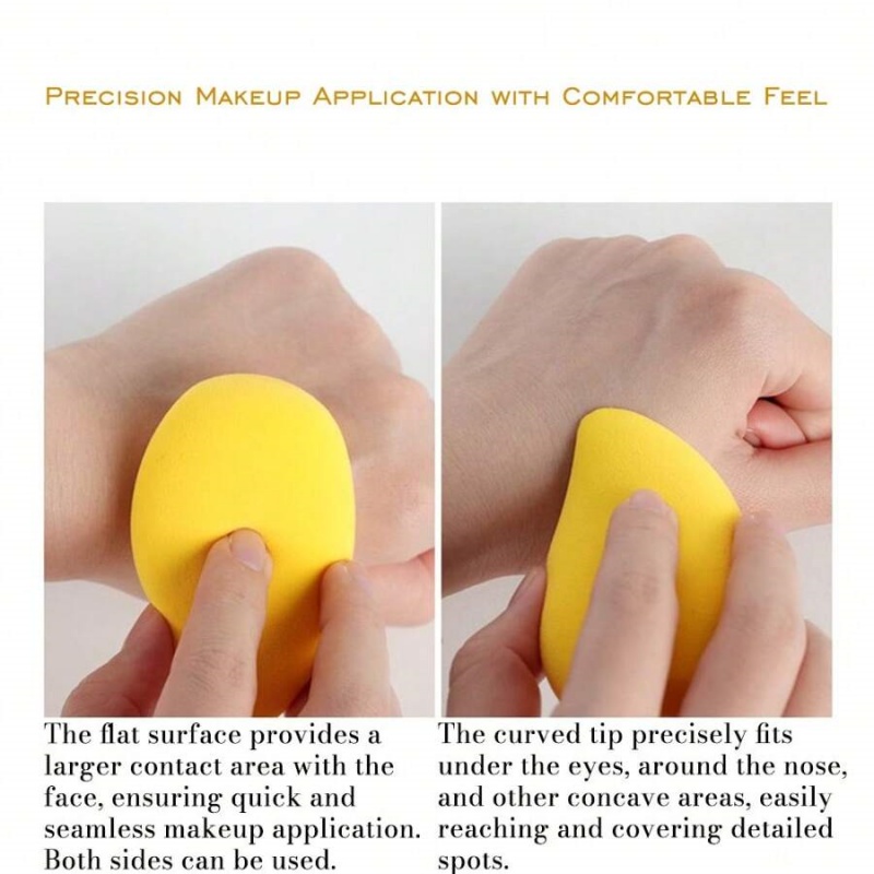 12/2pcs Mango Shape Soft Makeu - Beauty Bay Makeup reseña y precio