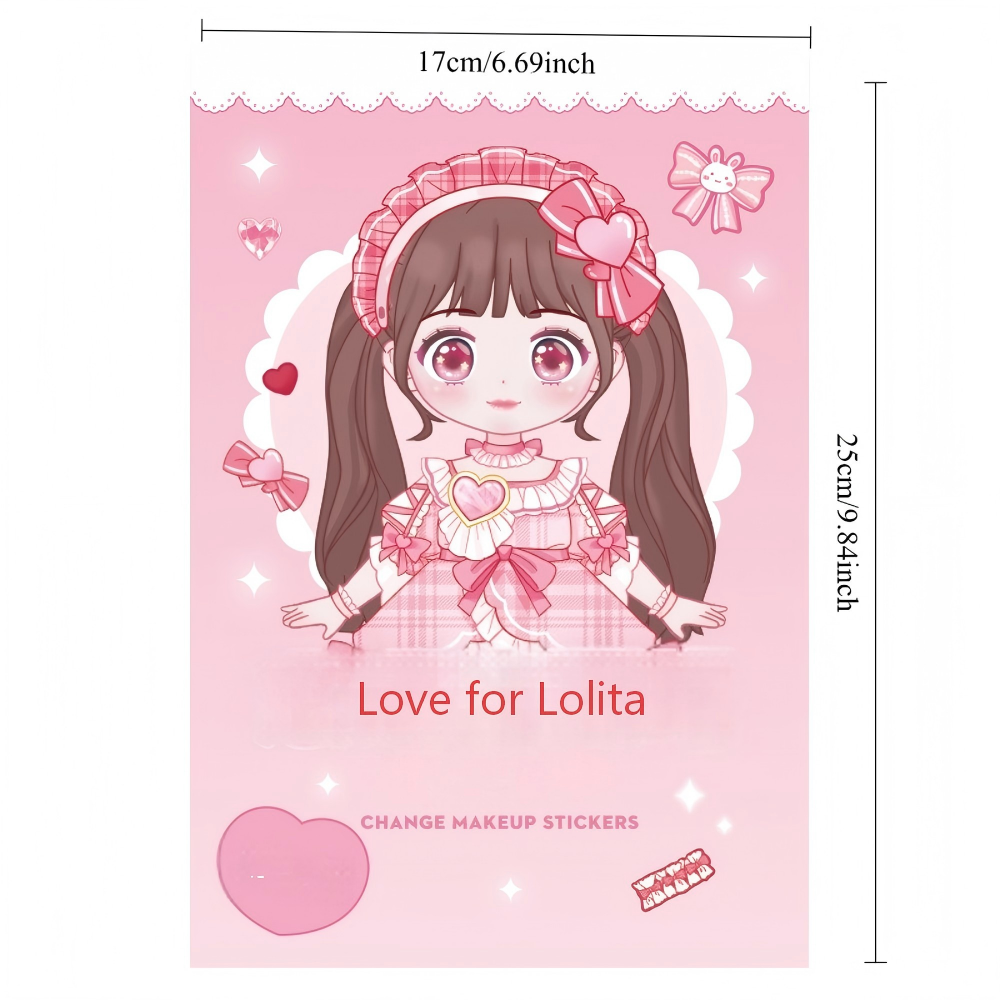 Super Cute Dress Up Stickers f - Beauty Makeup Kids reseña y precio