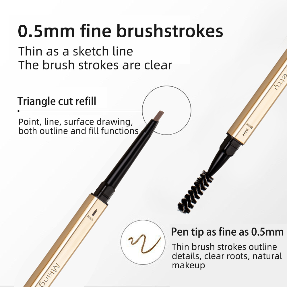 5 Colors EyeBrow Pen Make-up f - Eyebrow Pomade Pencil reseña y precio