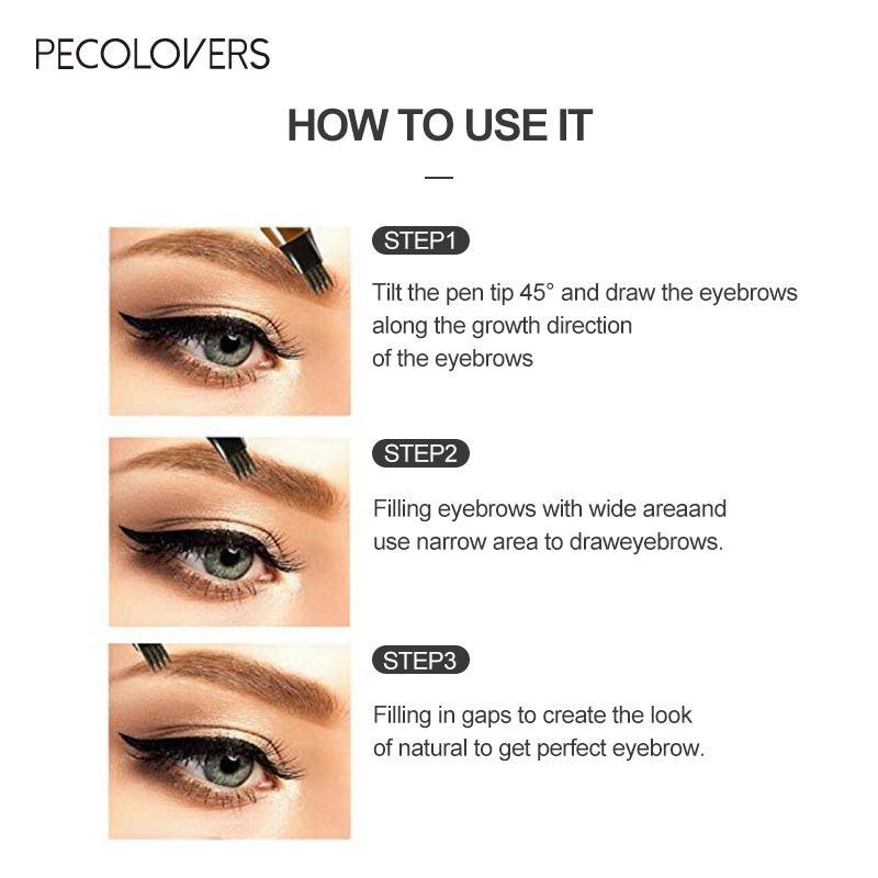 4 Fork Waterproof Eyebrow Penc - Eyebrow Pomade Pencil reseña y precio