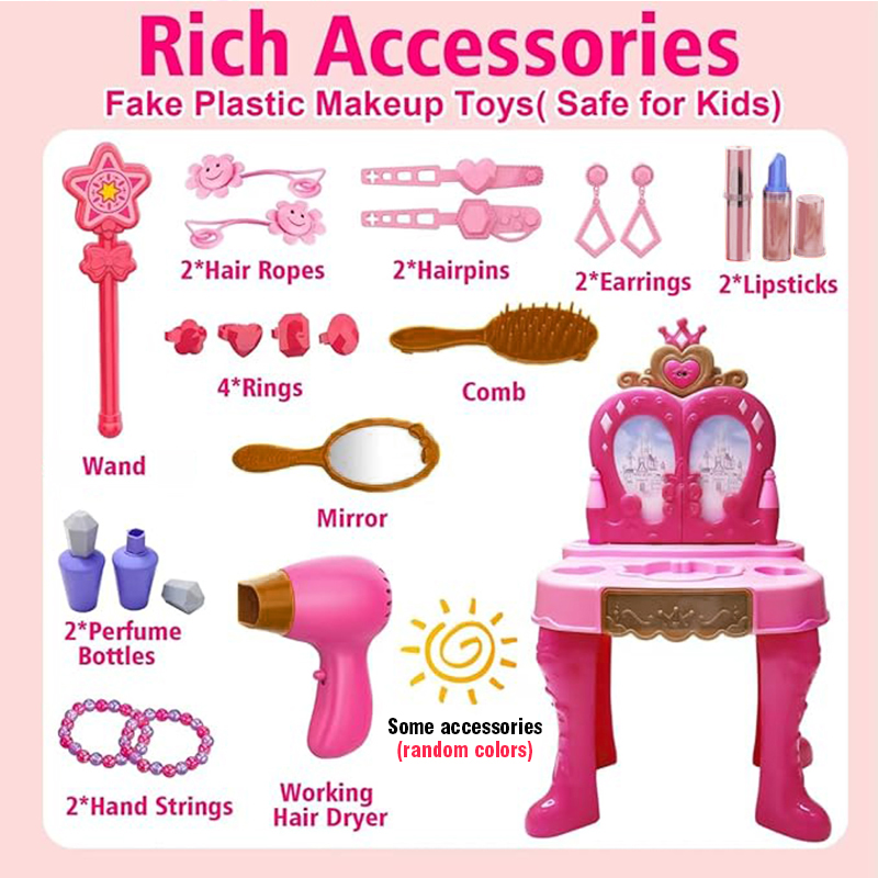 Girls Makeup Toys Woman Career - Beauty Makeup Kids reseña y precio