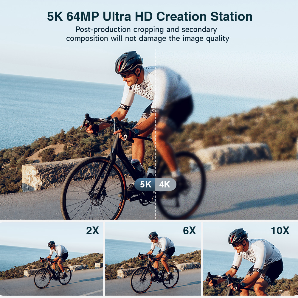 5K 64MP WiFi Digital Camera, 6 - Beauty Makeup Camera App reseña y precio