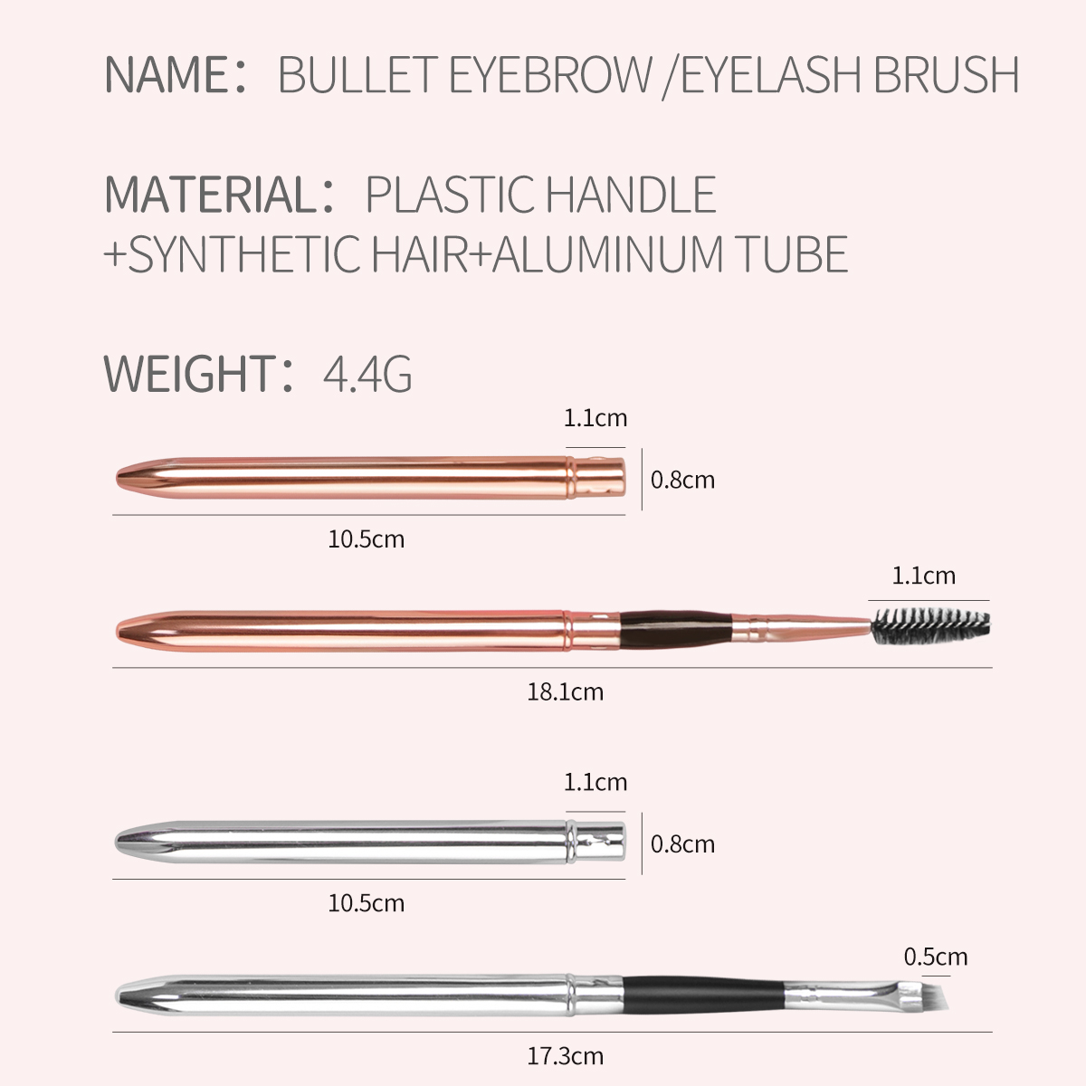 1 PCS Eyebrow Brush Profession - Beauty Linasi Makeup reseña y precio