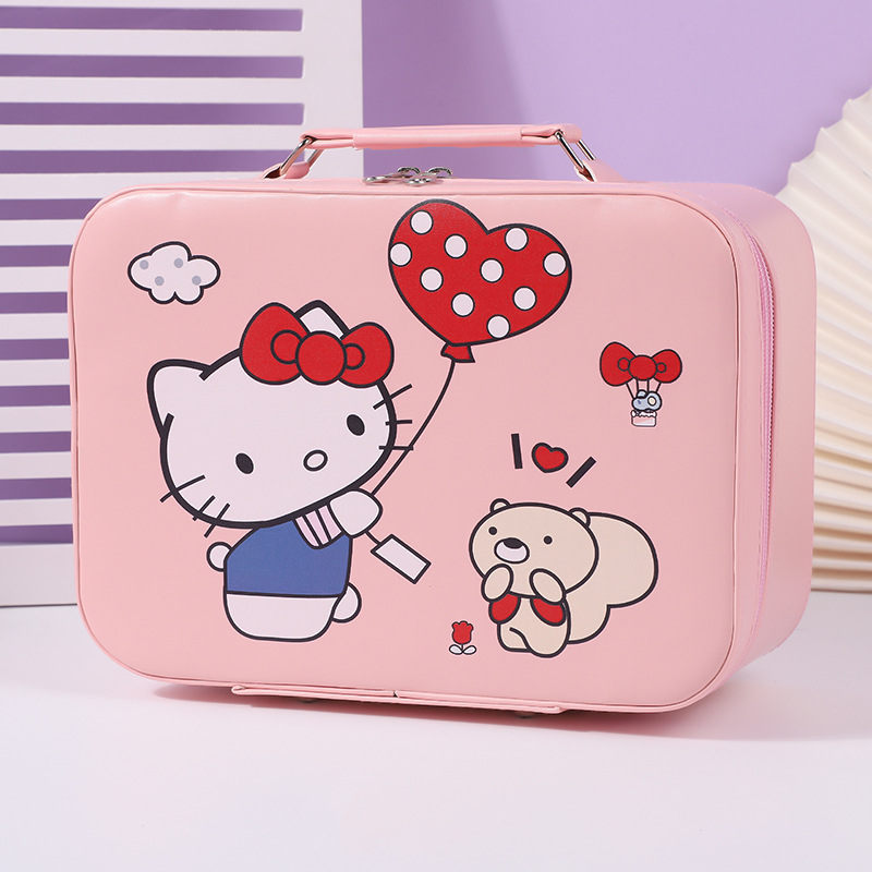 Sanrio Large Capacity Cartoon  - Beauty Makeup Vanity reseña y precio