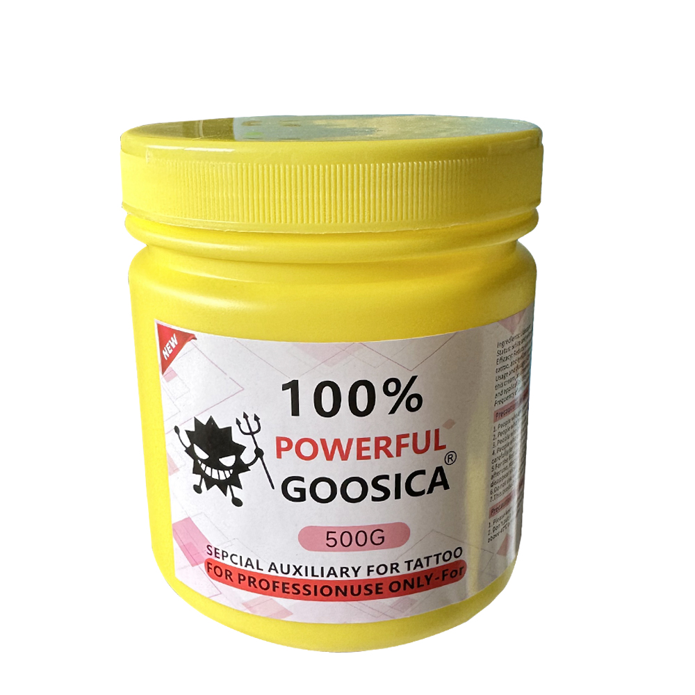 100% Yellow Blue Goosica Tatto - Beauty Linasi Makeup reseña y precio