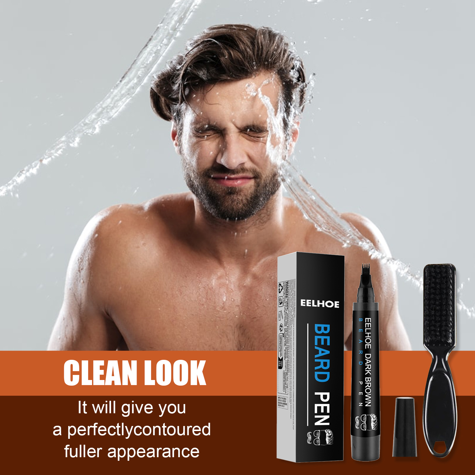 Beard Fillering Pen Kit Thicke - Beauty In Makeup reseña y precio