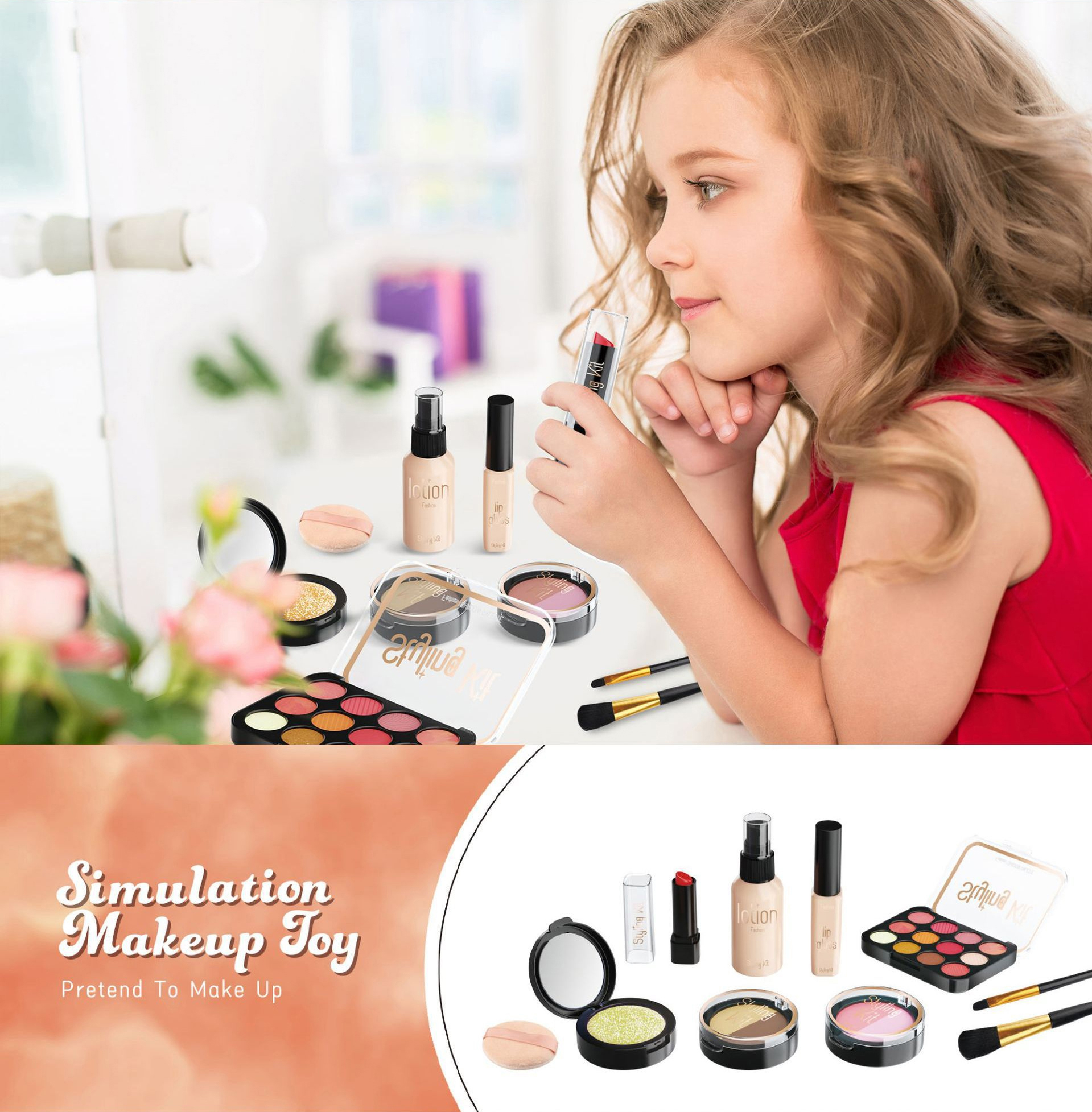 Child Girl Makeup Career Role  - Beauty Makeup Kids reseña y precio