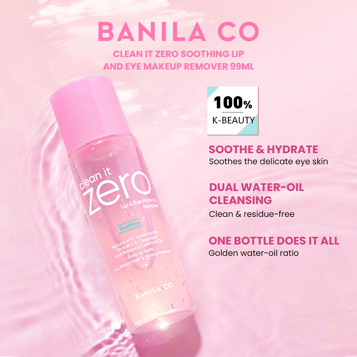 BANILA CO Clean it Zero Soothi - Beauty Makeup Vanity reseña y precio