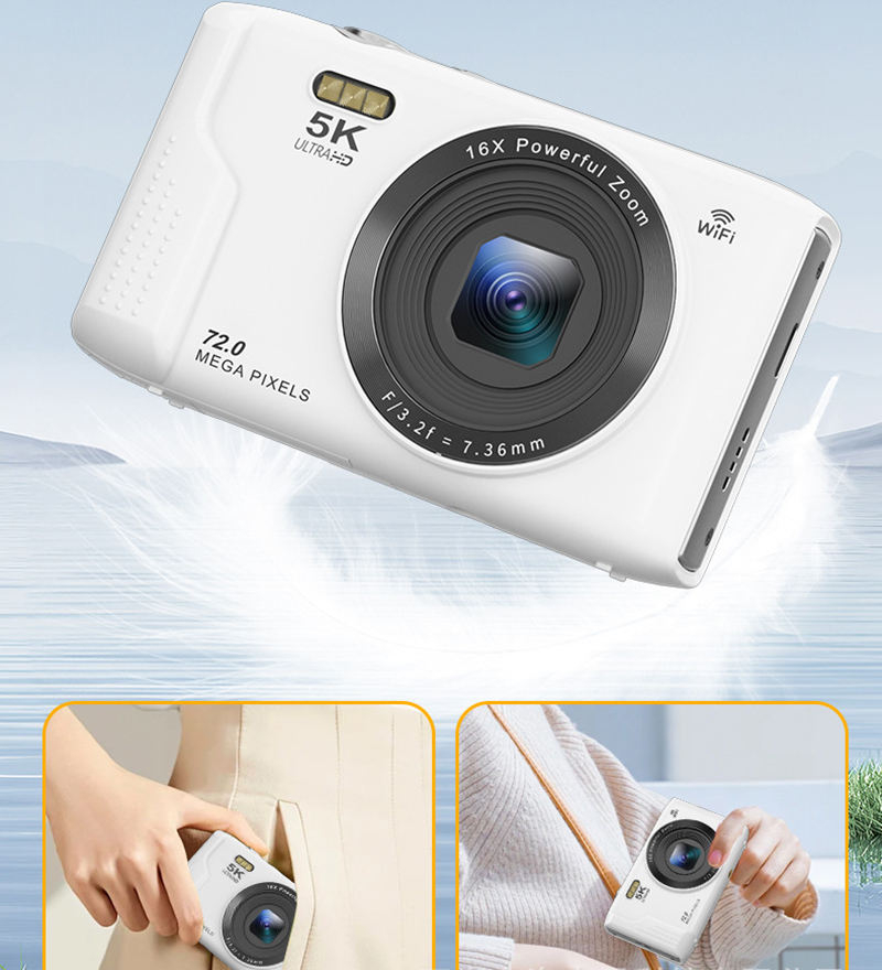 5K Student Camera Cheap Price  - Beauty Makeup Camera App reseña y precio