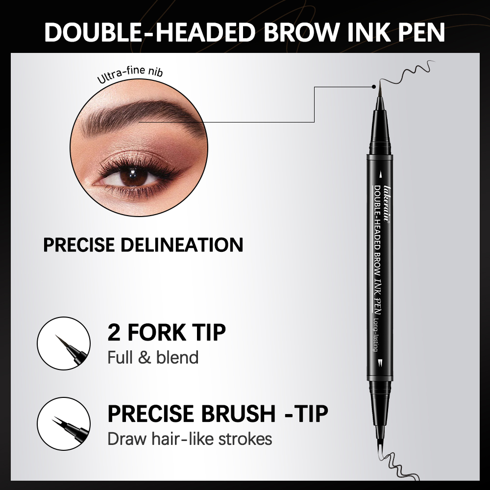 2 Fork Eyebrow Pencil Double-h - Eyebrow Pomade Pencil reseña y precio