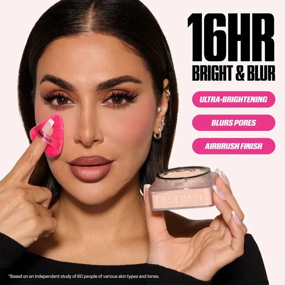 New Huda Easy Bake Loose & Set - Beauty Huda Makeup reseña y precio