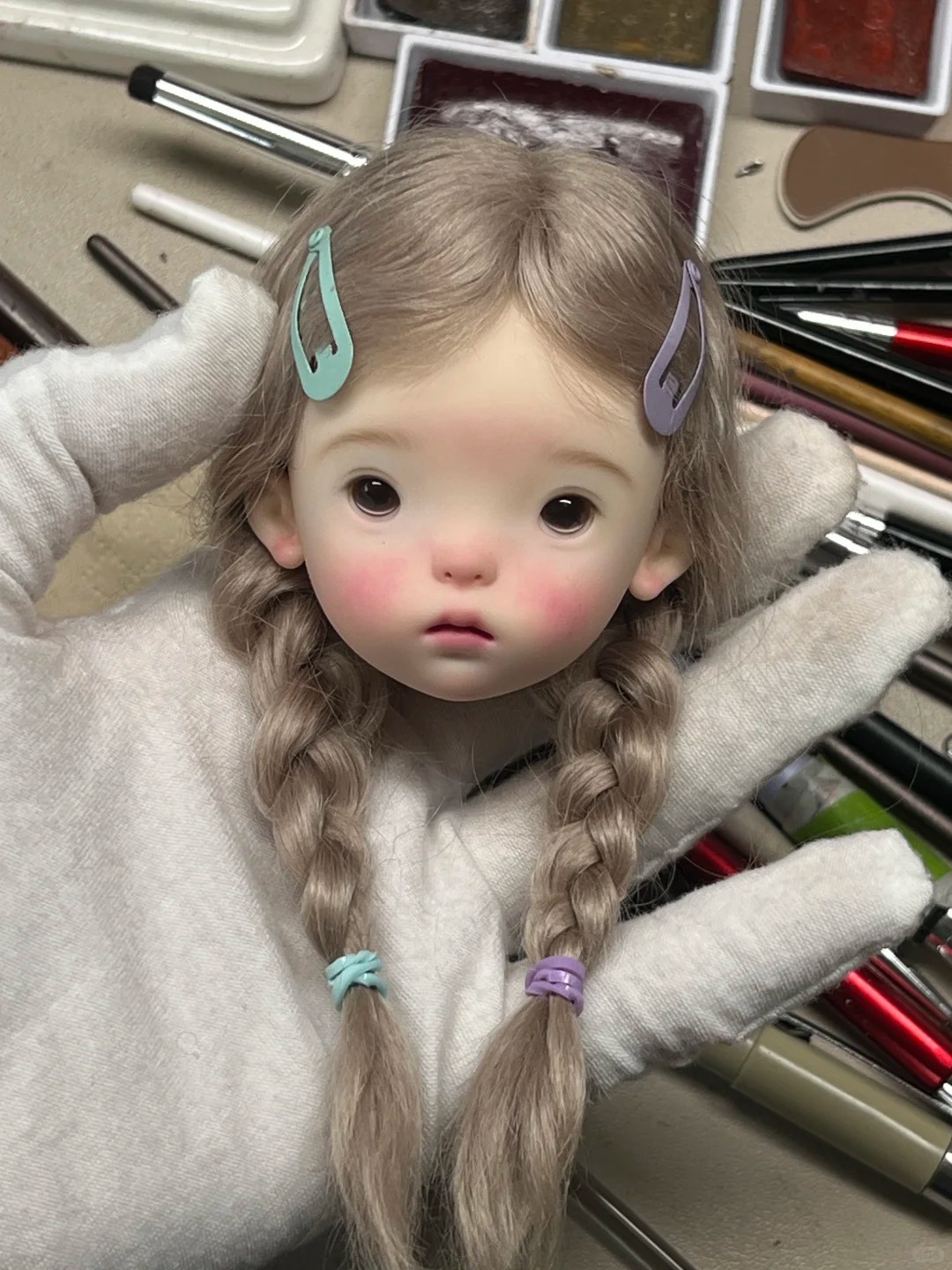 SD BJD Doll 1/6 Landoudou Head - Beauty No Makeup reseña y precio