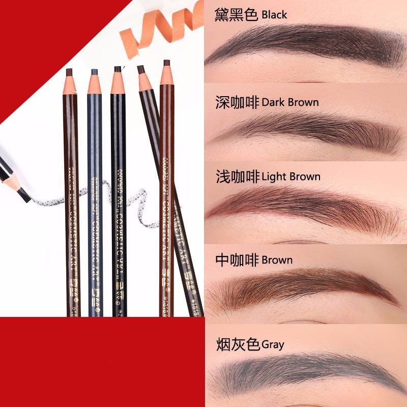 2pcs Waterproof Long Lasting E - Eyebrow Pomade Pencil reseña y precio