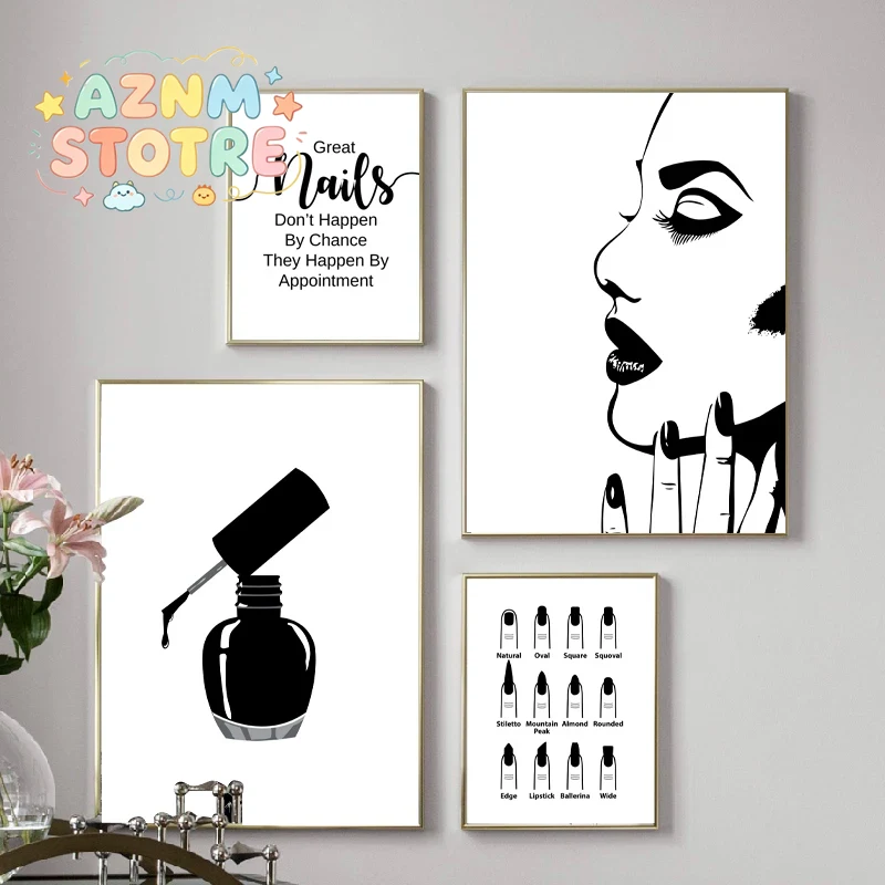 Nail Salon Quotes Makeup Wall  - Beauty Of Makeup Quotes reseña y precio