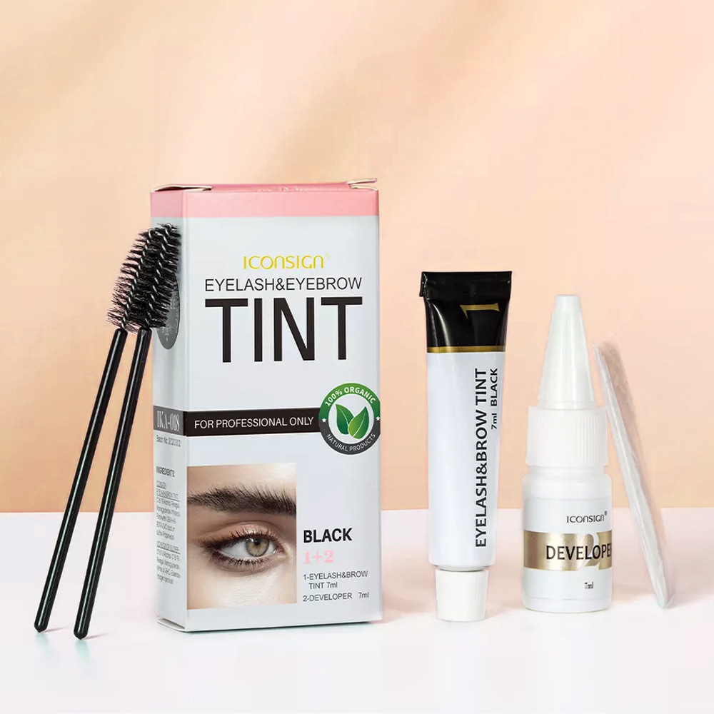 Eyelash Eyebrow Dye Tint Kit F - Eyebrow Pomade Pencil reseña y precio