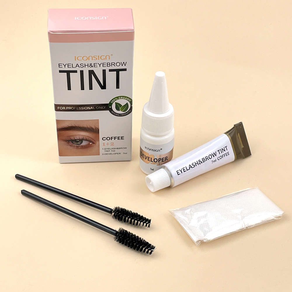 Eyelash Eyebrow Dye Tint Kit F - Eyebrow Pomade Pencil reseña y precio