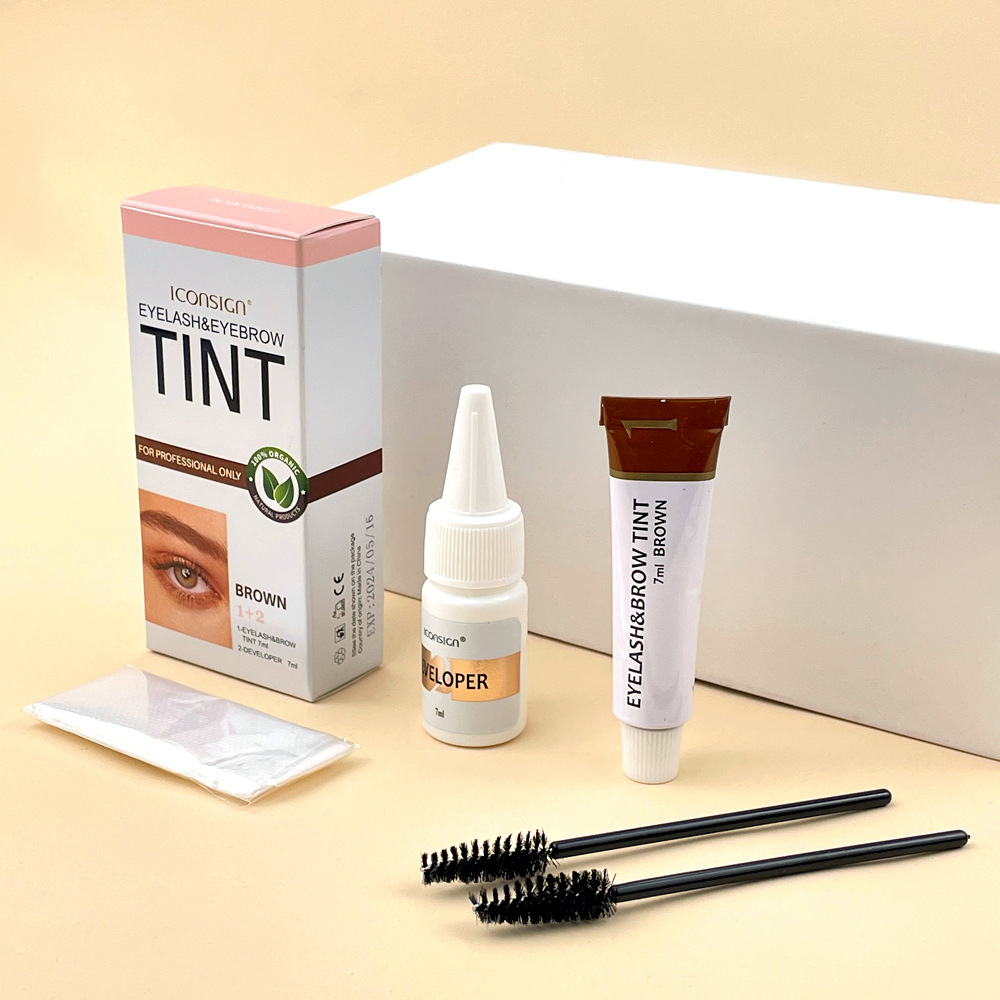 Eyelash Eyebrow Dye Tint Kit F - Eyebrow Pomade Pencil reseña y precio