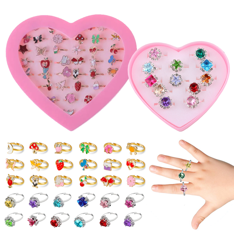 Children Rings Adjustable Exqu - Beauty Makeup Kids reseña y precio