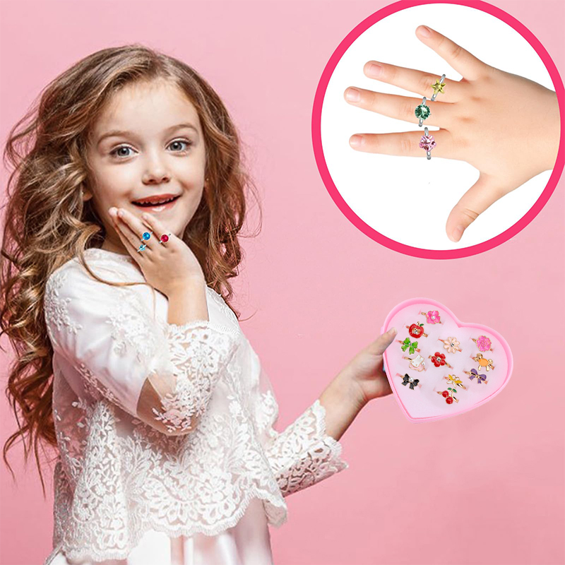 Children Rings Adjustable Exqu - Beauty Makeup Kids reseña y precio