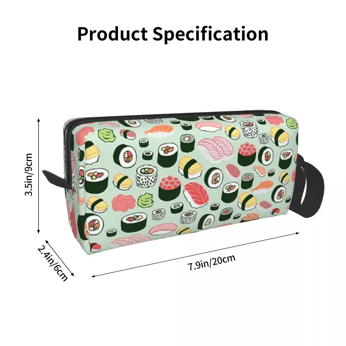 Sushi Forever Makeup Bag Cosme - Beauty Forever Makeup reseña y precio