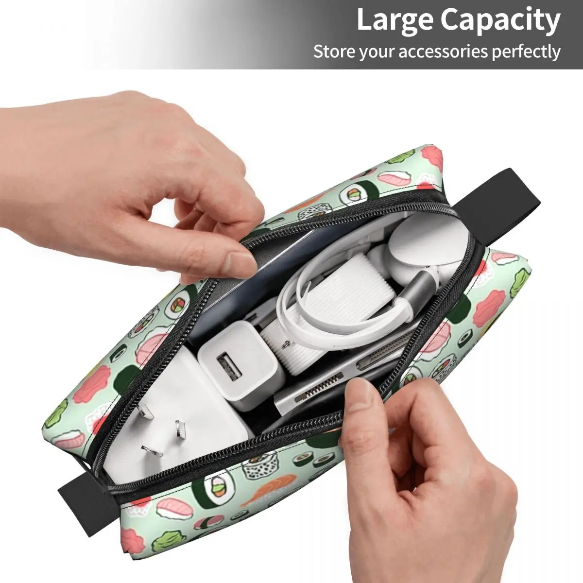 Sushi Forever Makeup Bag Cosme - Beauty Forever Makeup reseña y precio