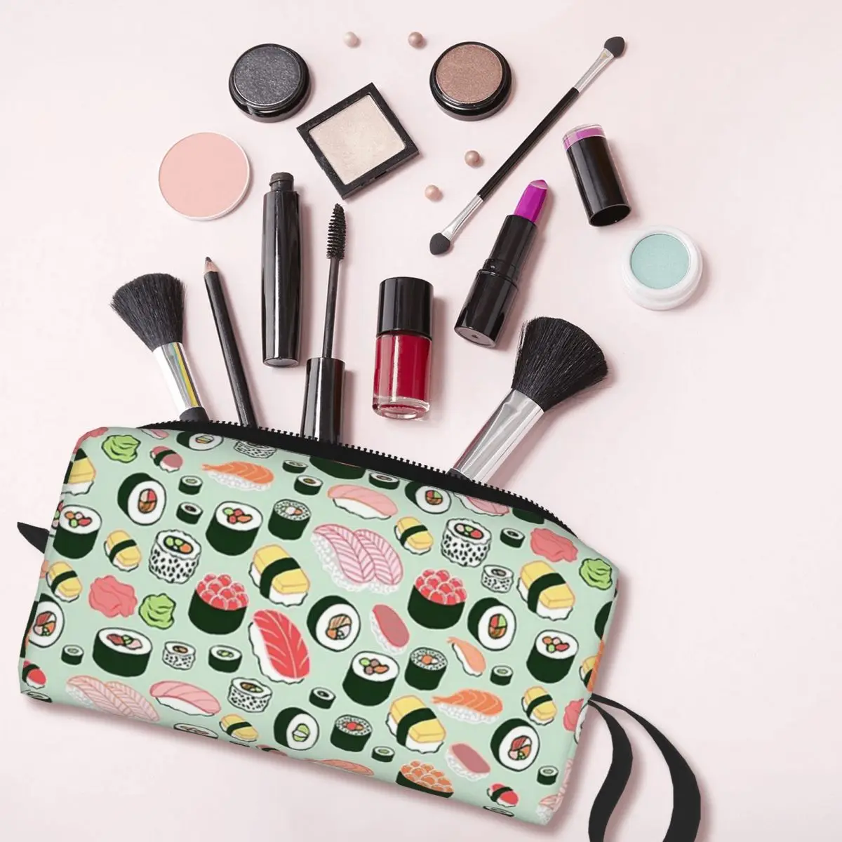 Sushi Forever Makeup Bag Cosme - Beauty Forever Makeup reseña y precio