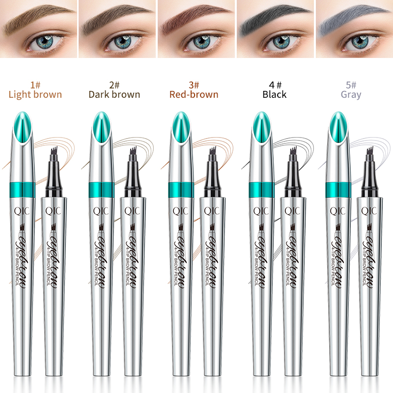 4 Points Eyebrow Pen 5 Colors  - Eyebrow Pomade Pencil reseña y precio