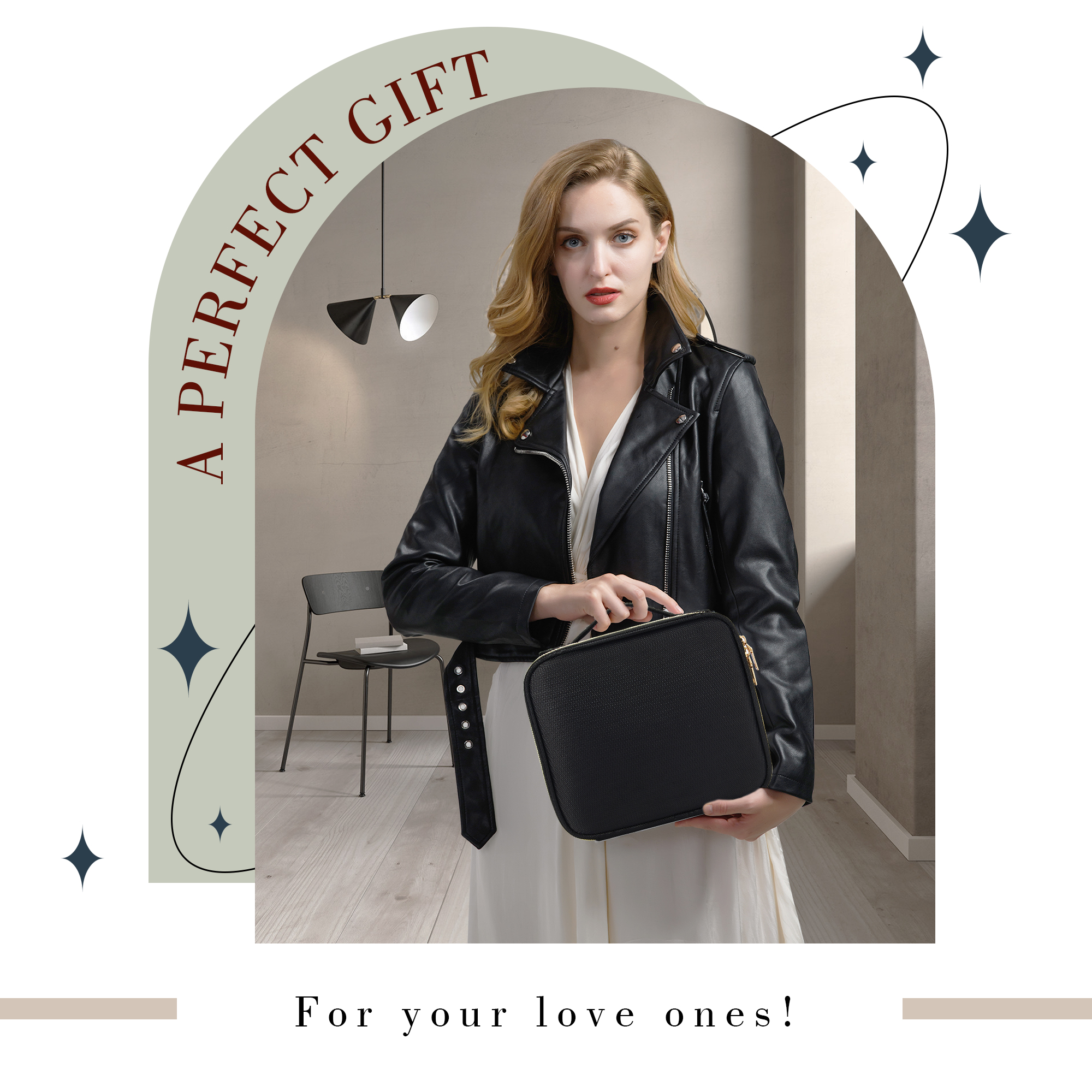 Cosmetic Case Makeup Bag Vanit - Beauty In Makeup reseña y precio
