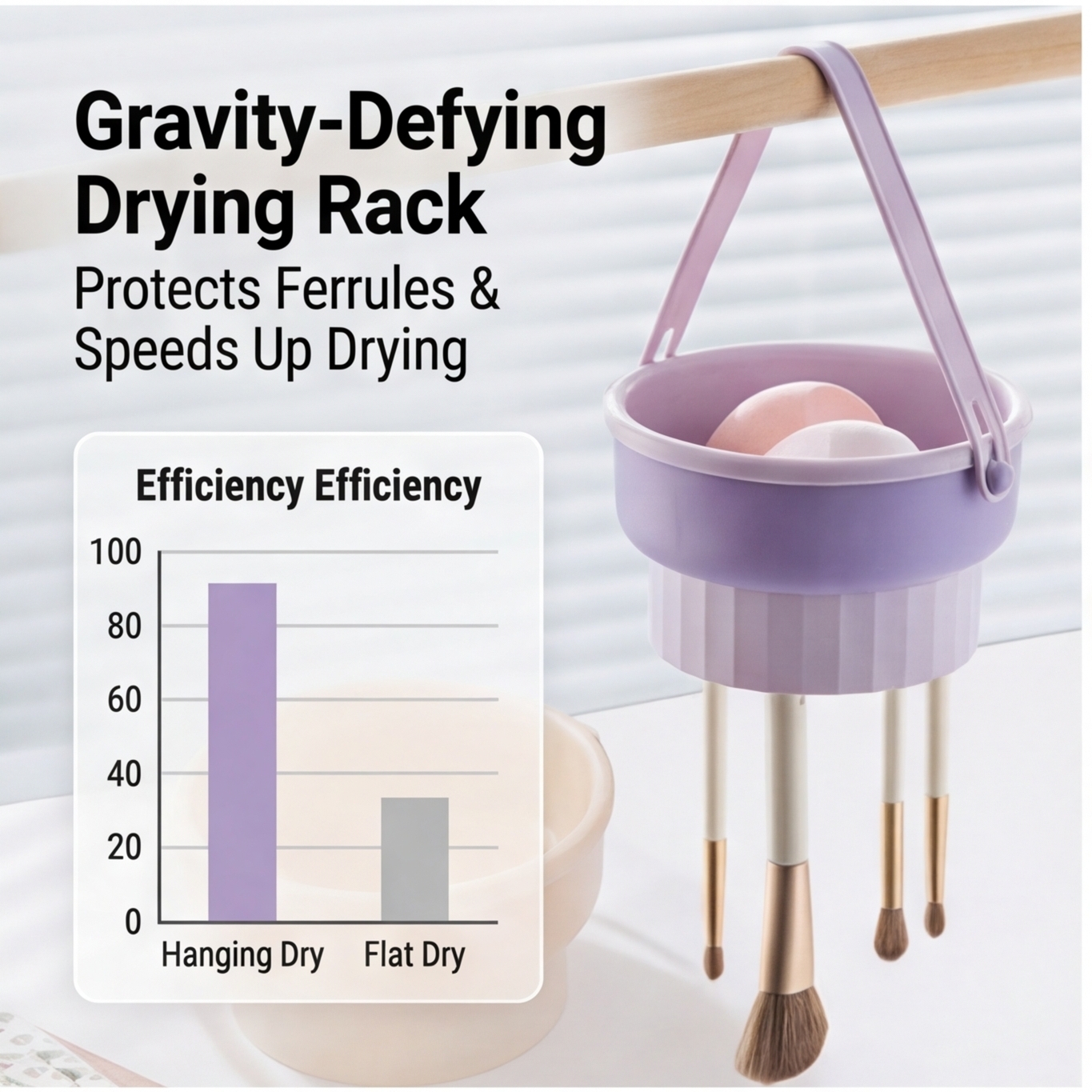 Silicone Makeup Brush Cleaning - Beauty Makeup Vanity reseña y precio