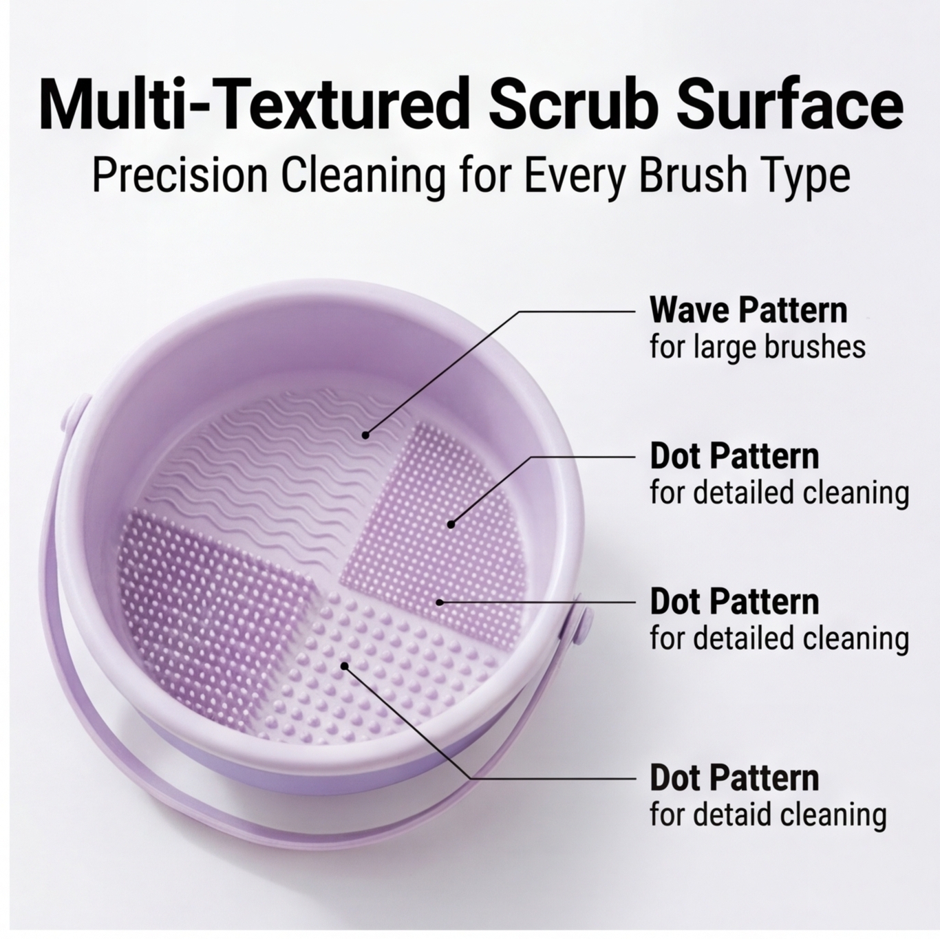Silicone Makeup Brush Cleaning - Beauty Makeup Vanity reseña y precio