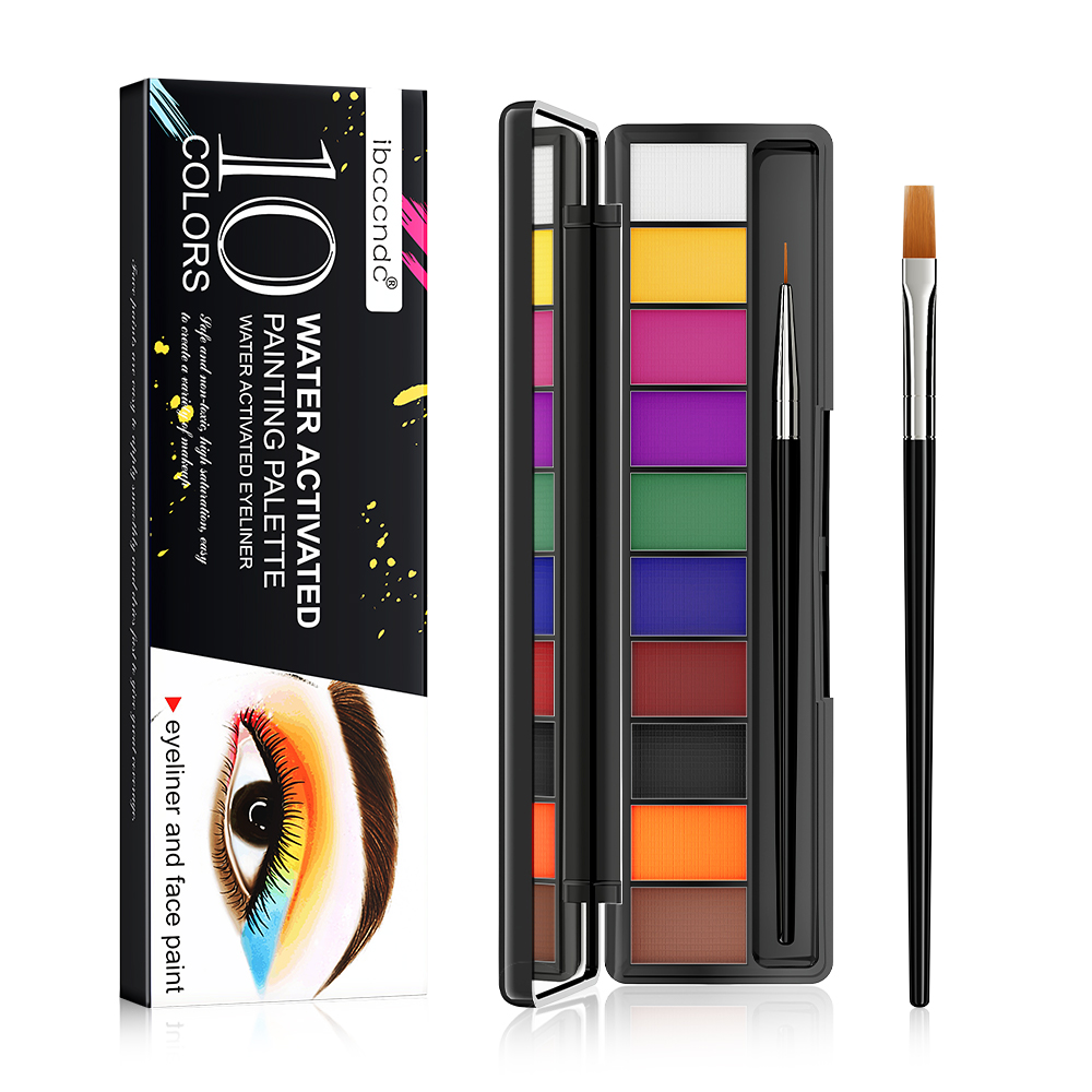 10 Colors Glow Fluorescent Neo - Beauty Halloween Makeup reseña y precio