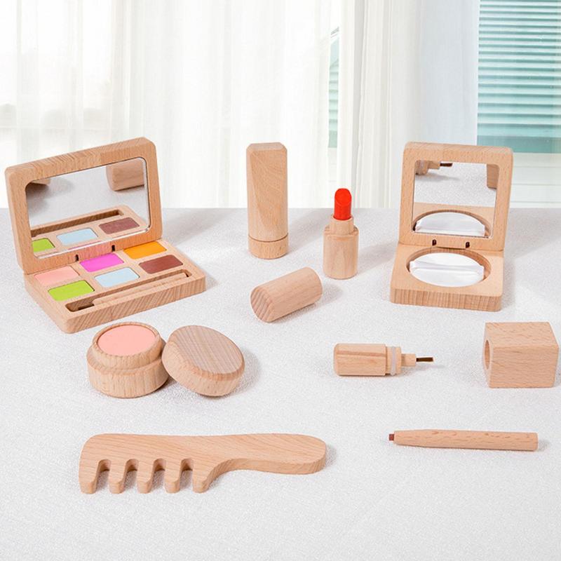 Toy Makeup Set For Girls Woode - Beauty Makeup Kids reseña y precio