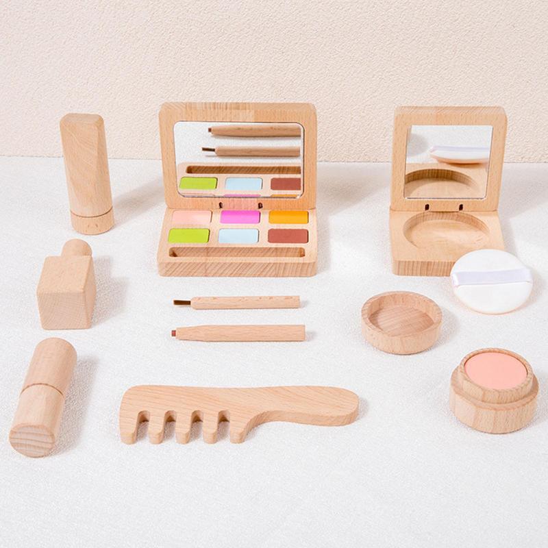 Toy Makeup Set For Girls Woode - Beauty Makeup Kids reseña y precio