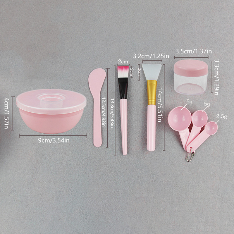 Facial Brush Mask Bowl Spoon S - Beauty Makeup Vanity reseña y precio