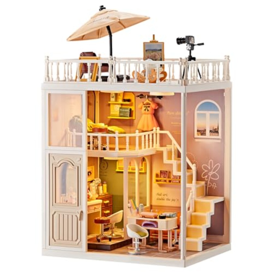 DIY Miniature House Kit Beauty - Beauty Halloween Makeup reseña y precio