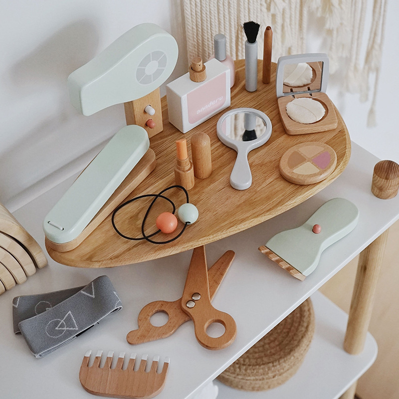 New Children Wooden Simulation - Beauty Makeup Kids reseña y precio