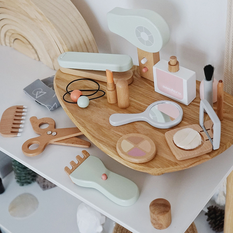 New Children Wooden Simulation - Beauty Makeup Kids reseña y precio
