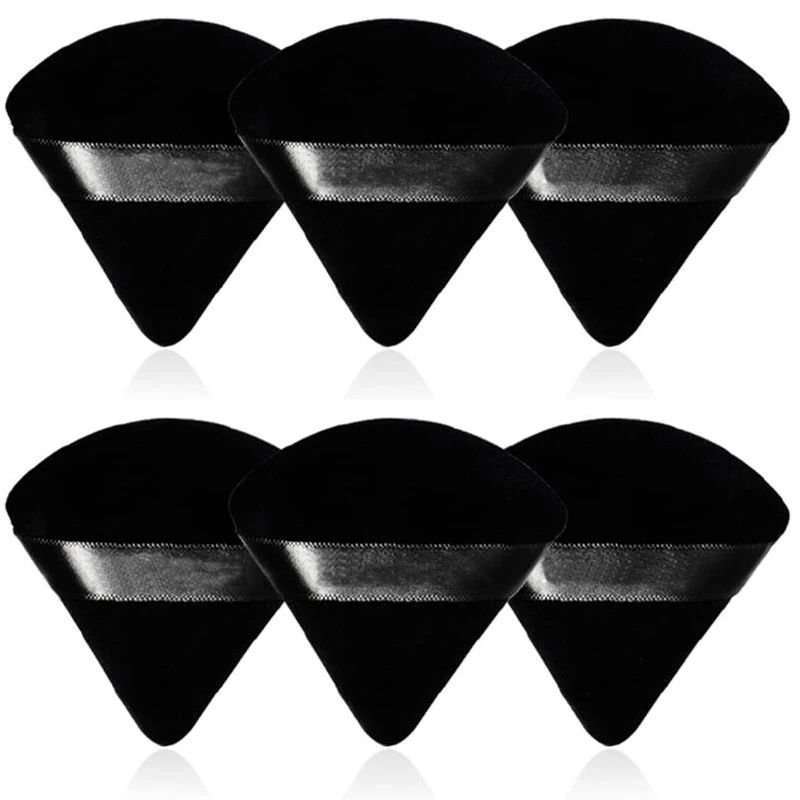 2/6Pcs Triangle Powder Puff Fa - Beauty Bay Makeup reseña y precio